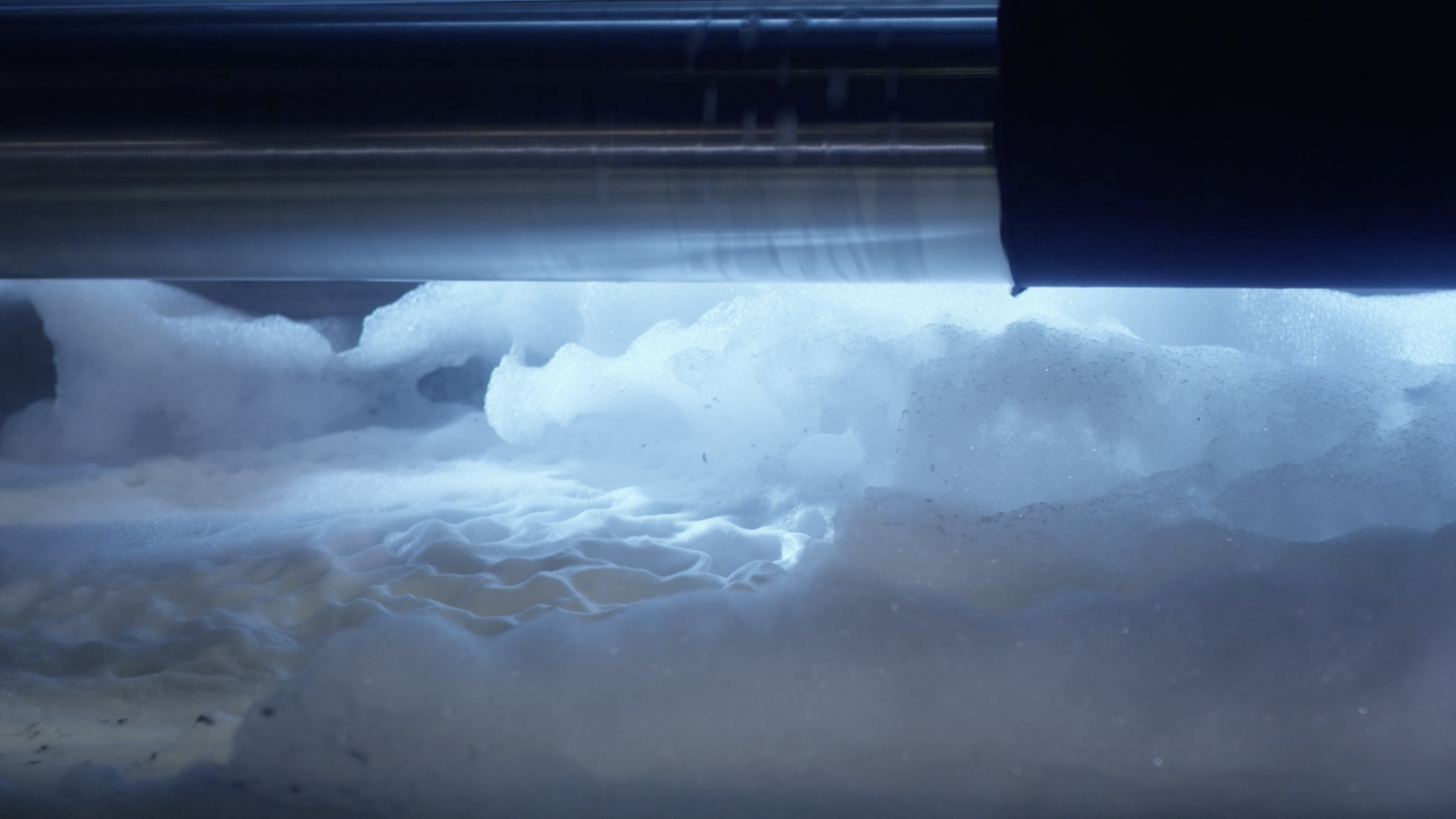 Foam technology reaches high standards at low water costs 